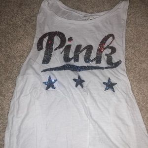 3 tank tops from pink